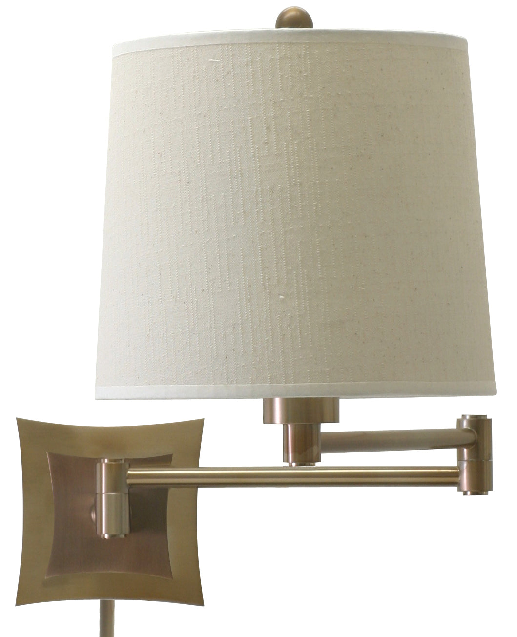House of Troy Wall Swing Arm Lamp in Antique Brass WS752-AB