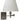 House of Troy Wall Swing Arm Lamp in Antique Silver