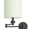 House of Troy Wall Swing Arm Lamp in Oil Rubbed Bronze