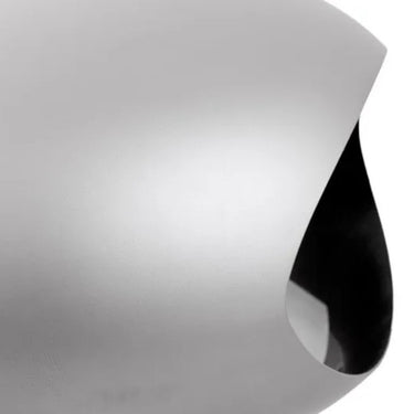 Dome Wall Nickel Fireplace by LE FEU