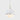 Viso Wandering Star marble and glass pendant in Gloss Carrara, 6 in, product photo