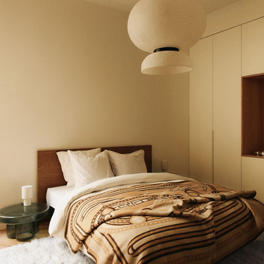 Toison wool rug, full view