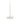 Wick GP204 Graypants ambient light for commercial cafe tables, mist gray finish.