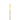 Small Graypants Wick portable light in brass finish