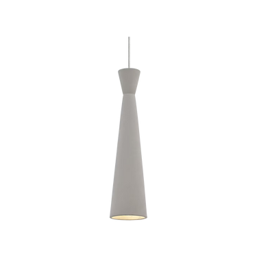 Windsor pendant light installed above kitchen island with warm LED glow