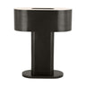 Dark Bropnze finish Wyllis contemporary table lamp, ideal for living room lamp or bedside table light