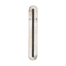 Wyllis 30" oval bronze wall sconce by Kelly Wearstler; modern LED light.