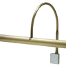 House of Troy Slim-Line XL 14" Antique Brass Plug-In Picture Lights