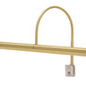 House of Troy Slim-Line XL 24" Satin Brass Plug-In Picture Lights