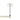 Koncept Yurei Co-Working Lamp Matte Black Edge Clamp 14" Acrylic Shade Clear