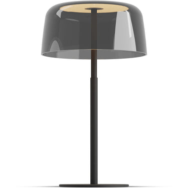 Yurei translucent polymer shade LED desk lamp providing soft diffused 760-lumen light ideal for hotel or study room