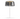 Dimmable Yurei LED lamp with replaceable shade and 9-inch optical panel for precision task lighting and décor