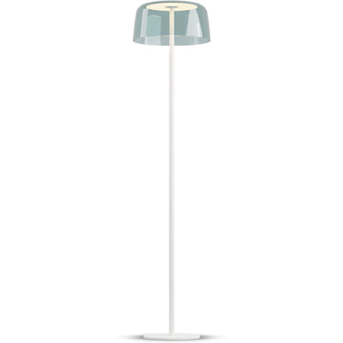 Minimalist Yurei LED Floor Lamp with ethereal translucent design