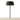Contemporary through-table LED lamp with USB-C charging port and adjustable height for shared workspaces