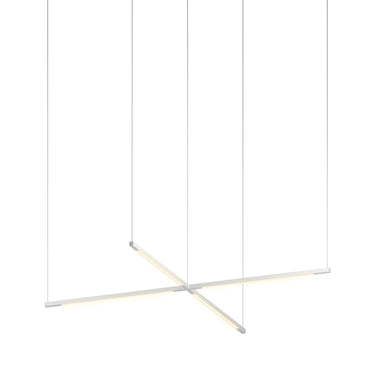 Koncept modern LED pendant light with warm 3000K illumination