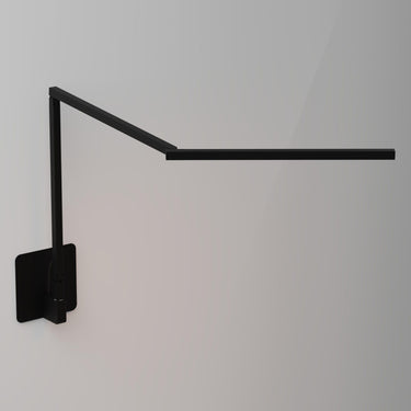 Energy-efficient Koncept Tech Z-Bar Gen 4 LED wall-mounted light fixture in Matte Black finish.