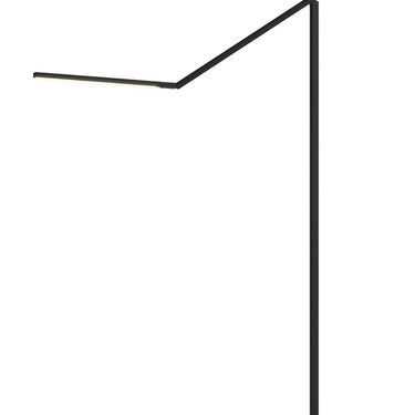 Tunable color Z-Bar Gen 4 floor lamp providing bright, natural light in a contemporary home office.