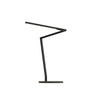 Matte black Z-Bar Mini Pro LED desk light with soft, uniform illumination.