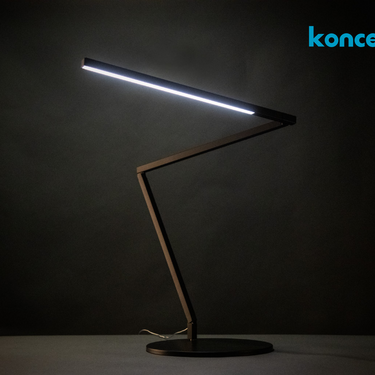 Gen Z-Bar Pro Minimalist black LED lamp with flexible arm and high CRI lighting