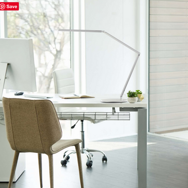 Koncept Z-Bar Gen 4 Pro LED desk lamp with tunable white color temperature in Silver finish