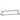 Modern 40-inch Z-Bar Rise Rectangle LED pendant with warm 3000K illumination