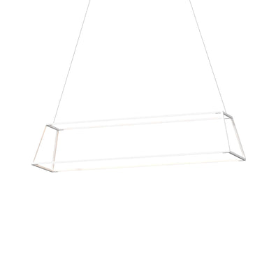 Fully recyclable aluminum frame of the Z-Bar Rise pendant, built for longevity (60,000 hour L90).