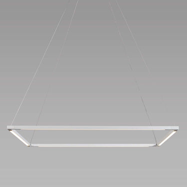 Soft-glow LED round pendant lamp for office and workspace lighting