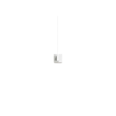 Koncept Z-Bar minimalist wall-mounted LED light for home design in matte white.