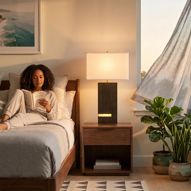 Nova Zen Standing Table Lamp with Night Light, photo 3
