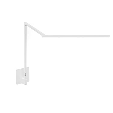 Z-Bar Gen 4 LED Desk Lamp – Matte White, Daylight 5,000K, Hardwire Wall Mount
