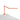 Z-Bar Mini Gen 4 LED Desk Lamp – Matte Orange, Warm White 3,500K, Two-Piece Desk Clamp