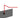 Koncept Z-Bar Mini Desk Lamp Gen 4 Warm Light Matte Red Slatwall Mount Matte Black