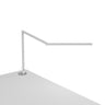 Koncept Z-Bar Mini Desk Lamp Gen 4 Warm Light Matte White Grommet Mount