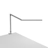 Koncept Z-Bar Mini Desk Lamp Gen 4 Warm Light Silver Desk Clamp