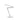 Z-Bar Mini Gen 4 LED Desk Lamp – Silver, Warm White 3,500K, Desk Base