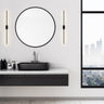 Koncept Z-Bar Wall Sconce Soft Warm Matte Black 24" Center Mount