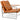 Contemporary Zara armchair caramel Italian leatherette upholstery stainless steel base Soho Concept chair