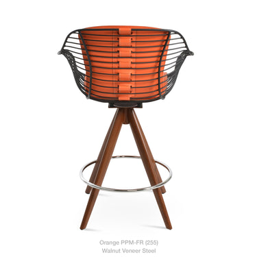 Zebra Pyramid MW Stools by SohoConcept - New