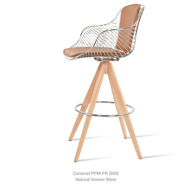 Zebra Pyramid MW Stools by SohoConcept - New