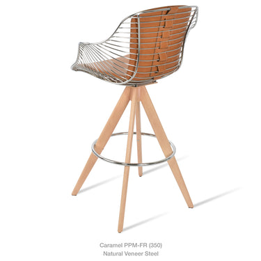 Zebra Pyramid MW Stools by SohoConcept - New
