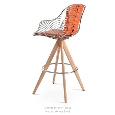 Zebra Pyramid MW Stools by SohoConcept - New