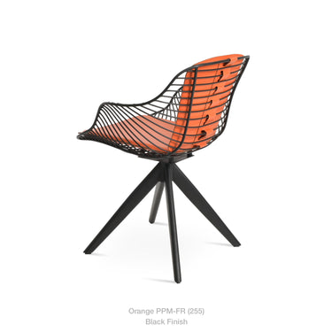 Zebra Sword Swivel Armchair by SohoConcept - New