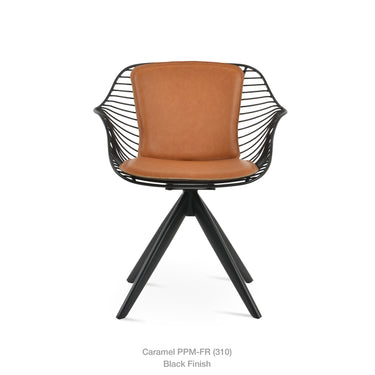 Zebra Sword Swivel Armchair by SohoConcept - New