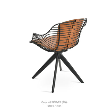 Zebra Sword Swivel Armchair by SohoConcept - New