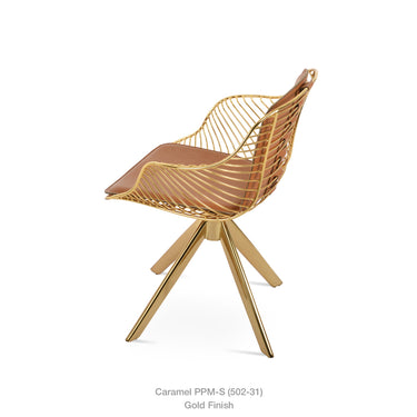 Zebra Sword Swivel Armchair by SohoConcept - New