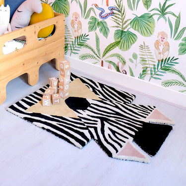 Zebra Rug by EO, in a kids’ room setting – image 6