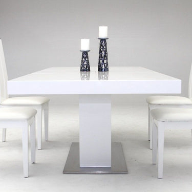 Zenith Rectangular Dining Table - Ideal for Spacious Dining Rooms