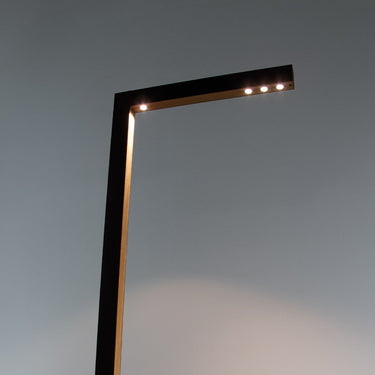 Zenthin outdoor floor lamp by Martínez y Soler Arquitectos