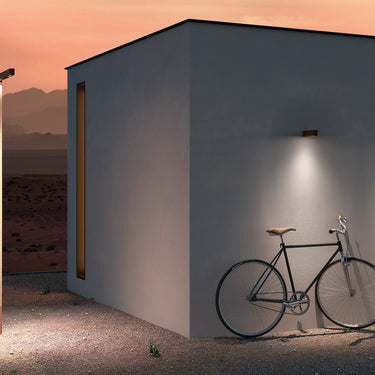 Zenthin outdoor floor lamp by Martínez y Soler Arquitectos
