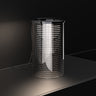 Zephyr LED table lamp by Artemide with hand-blown clear glass diffuser